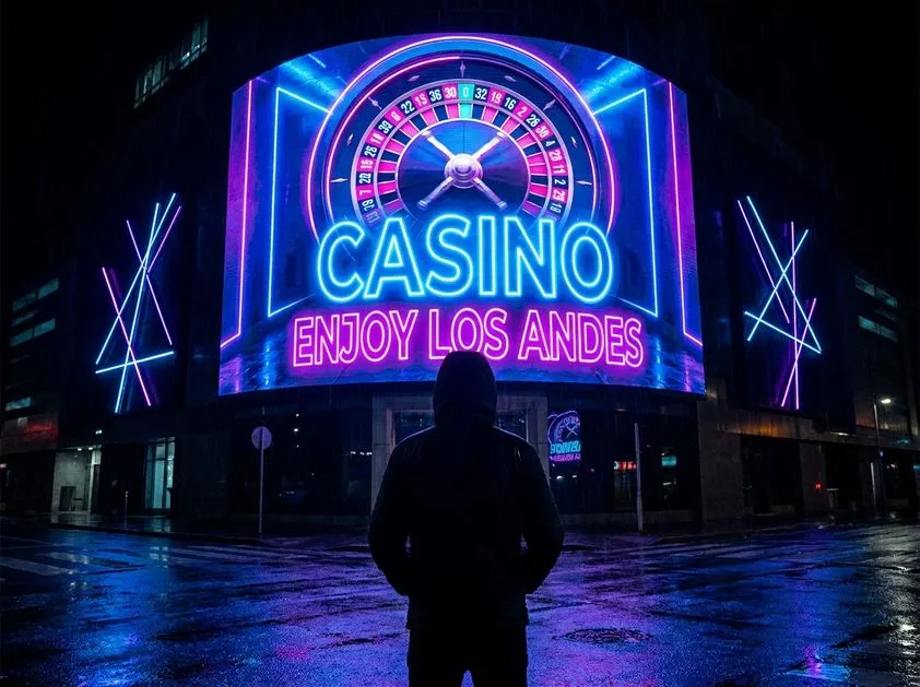 Juegos y entretenimiento en el casino (Casino Enjoy Los Andes)
